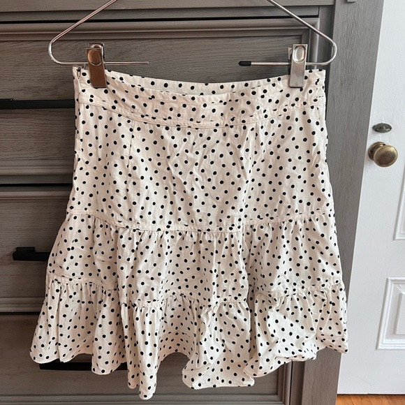 Madewell Polka Dot Tiered Skirt - Picture 4 of 10
